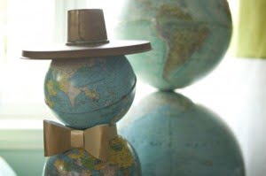 Globe Snowman