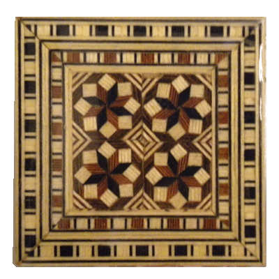 Spain - Granada - this is a tile done in the Moorish style widely seen in Andalucia