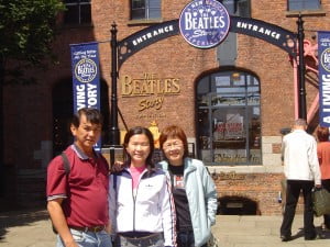 Family in Liverpool