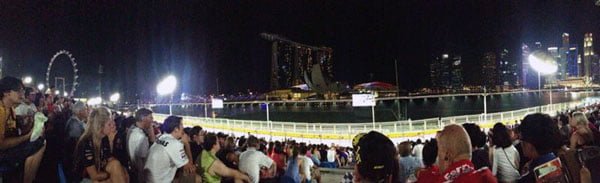 F1 Singapore GP 2013