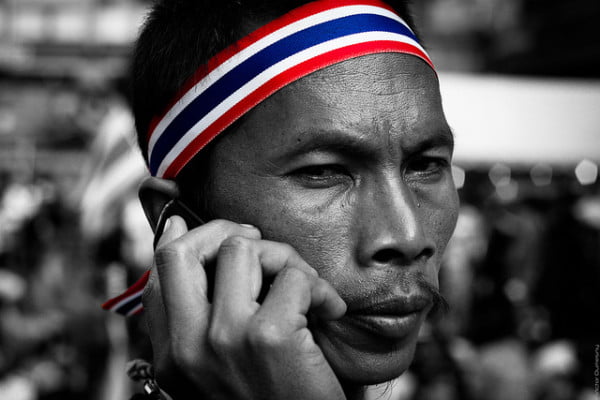 Bangkok Shutdown Portrait