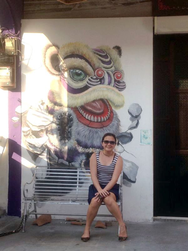 Penang Street Art - Lion Dance