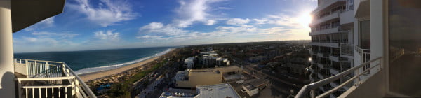 Perth Scarborough Rendezvous Balcony Panorama