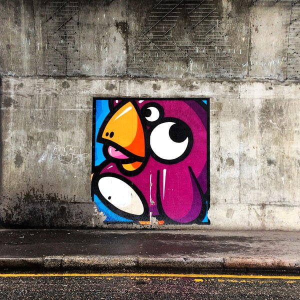 London Street Art -Penguin