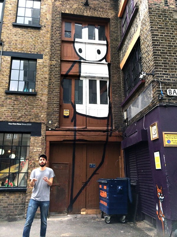 London Street Art - Stik Rivington