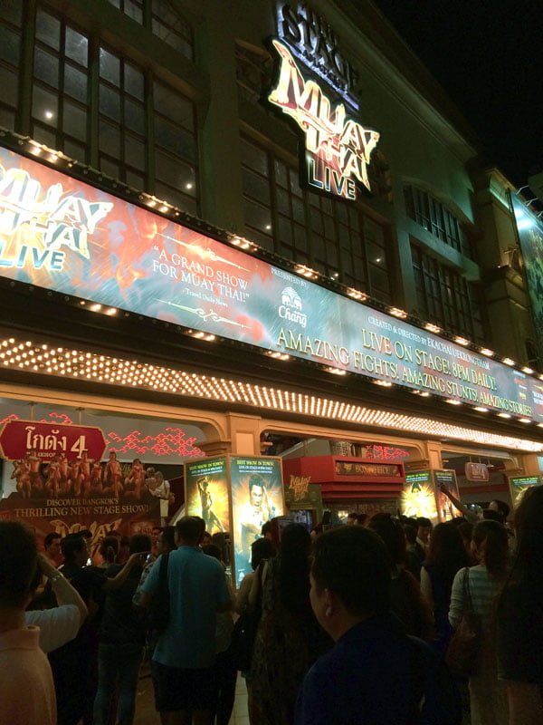 Bangkok - Asiatique Muay Thai Live Theatre