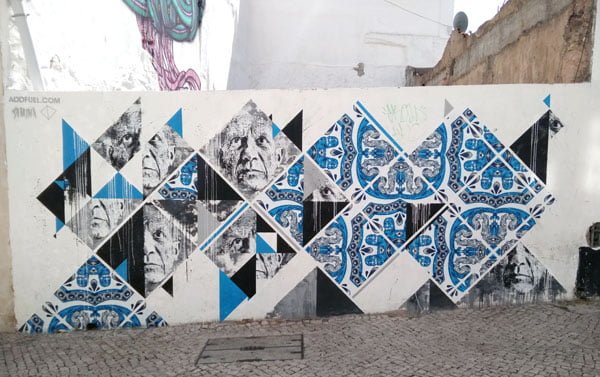 Portugal - Lagos Street Art Addfuel-Samina