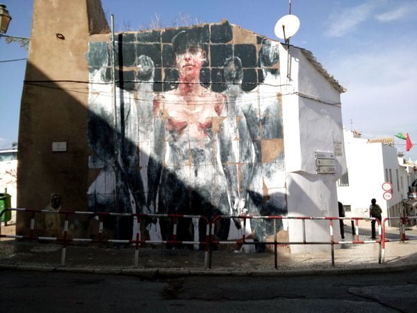 Portugal - Lagos Street Art Borondo