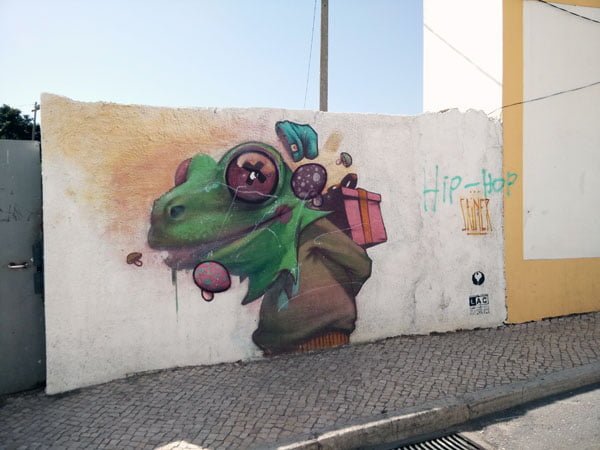 Portugal - Lagos Street Art Sainer