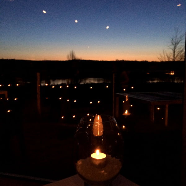 Daylesford Sault Candle Sunset