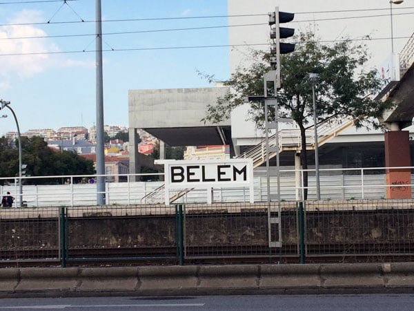 Portugal - Lisbon Belem Sign