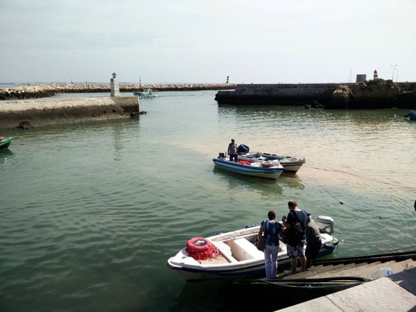 Portugal - Lagos Coastline Boat Dock