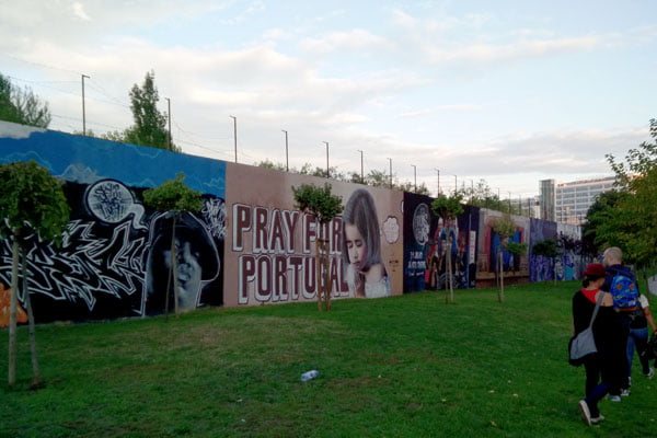 Portugal - Lisbon Street Art Amoeiras West Wall