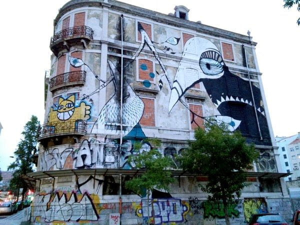 Portugal - Lisbon Street Art Crono Project Lucy Mclauchlan