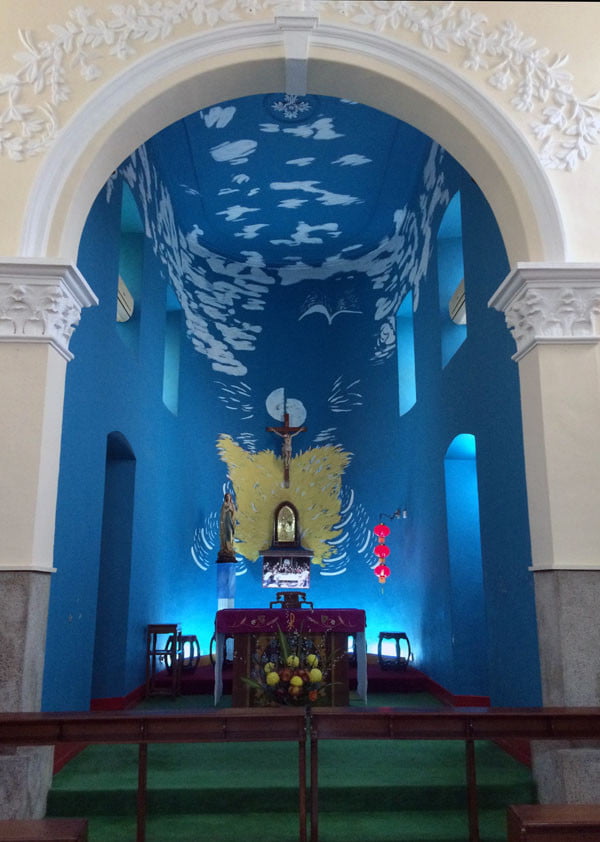 Macau Coloane Church Interior