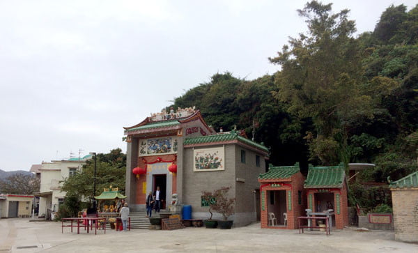 Hong Kong Lamma Island Tin Hau Temple