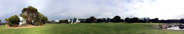 Gippsland Bear Gully Cottages Pano