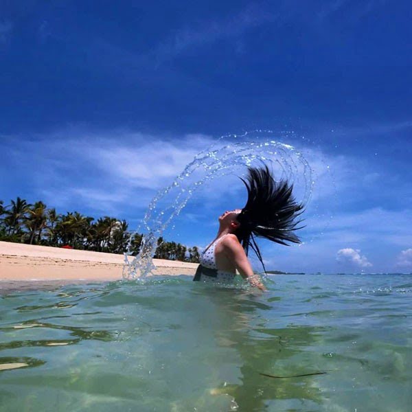 Bali St Regis Beach Hairflick