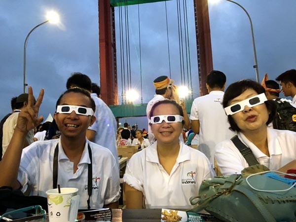 South Sumatra Palembang Eclipse Glasses