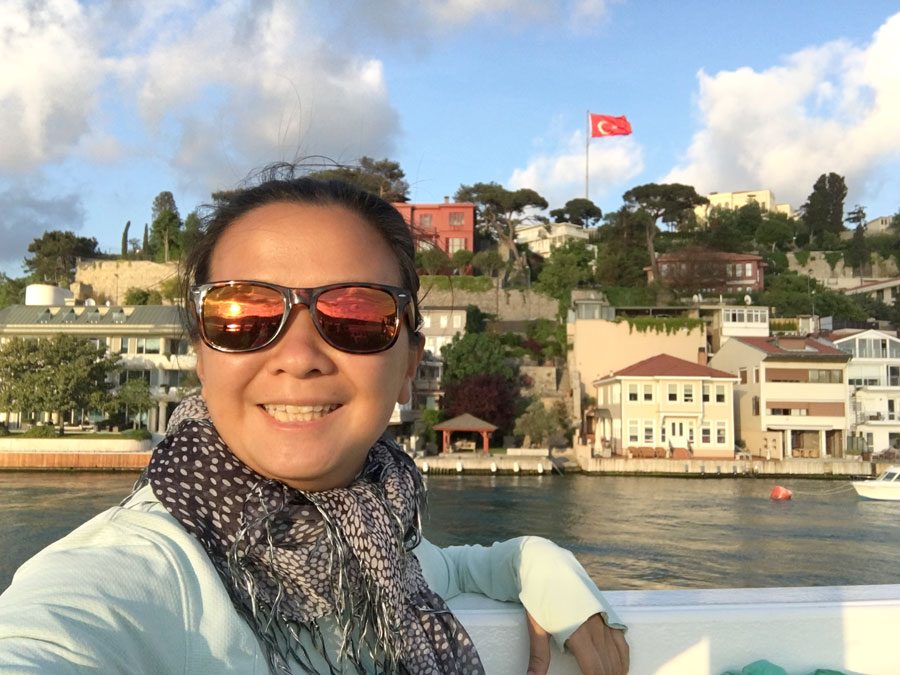 Istanbul Bosphorus River Cruise Selfie