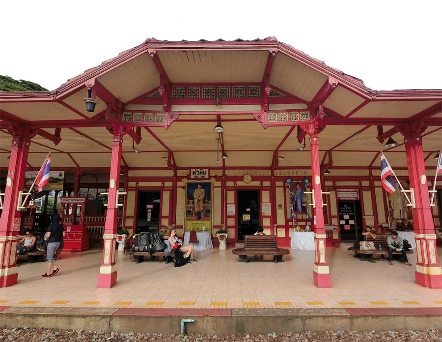 Hua Hin Railway Station Platform