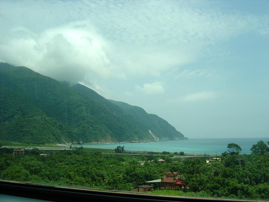 Taiwan East Coast Sea View Train