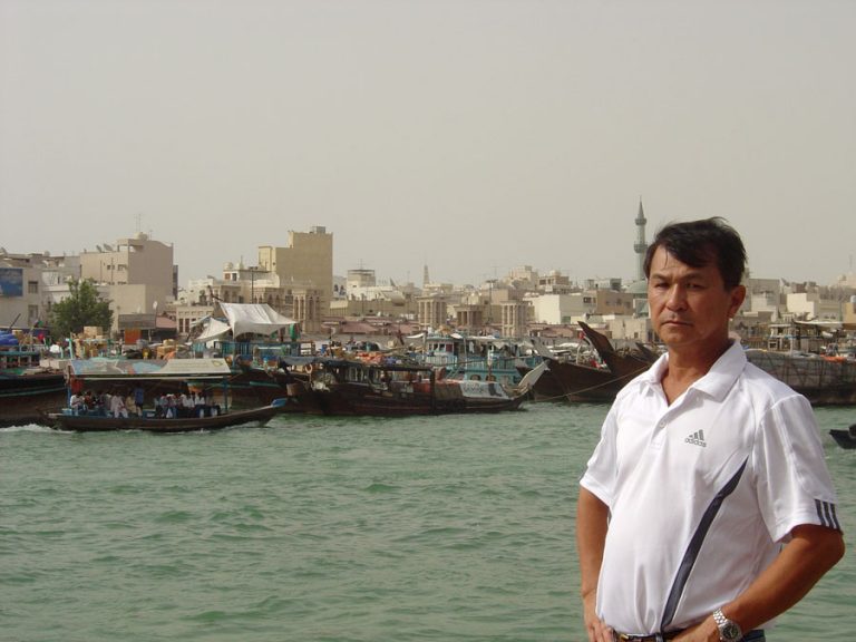 Dubai River Dad