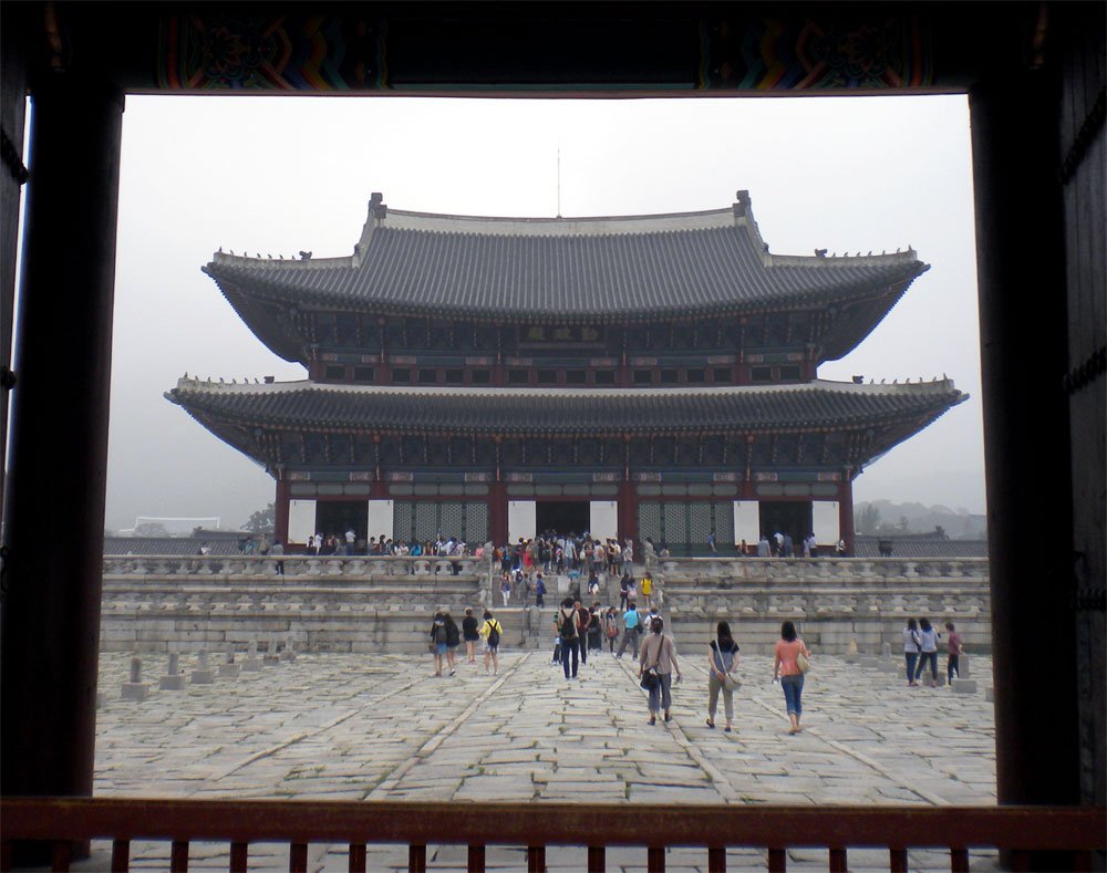 Seoul Gyeongbokgung Doorway