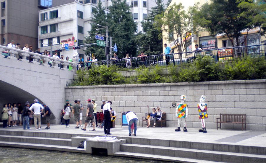 Seoul Cheonggyecheon Tourism Ad Shoot