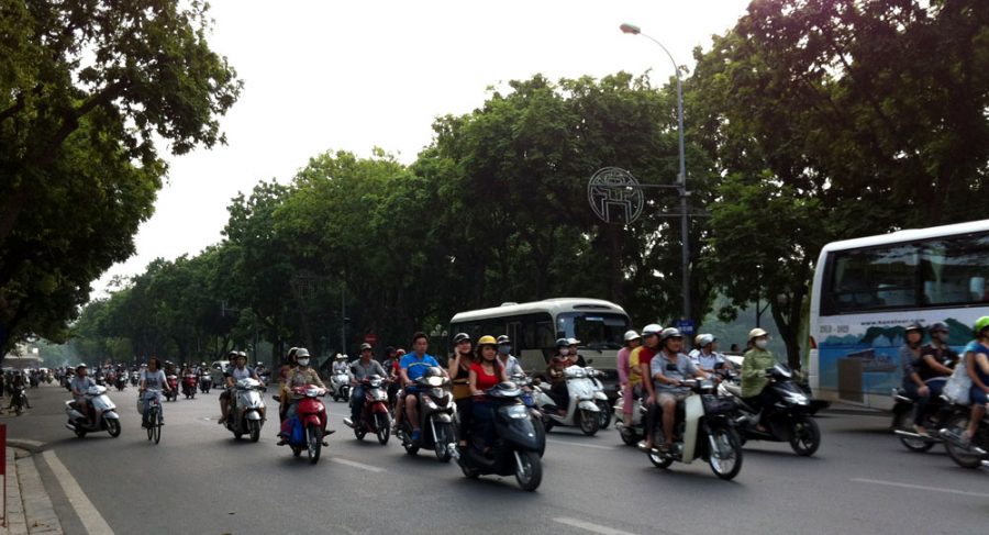Vietnam Hanoi Road