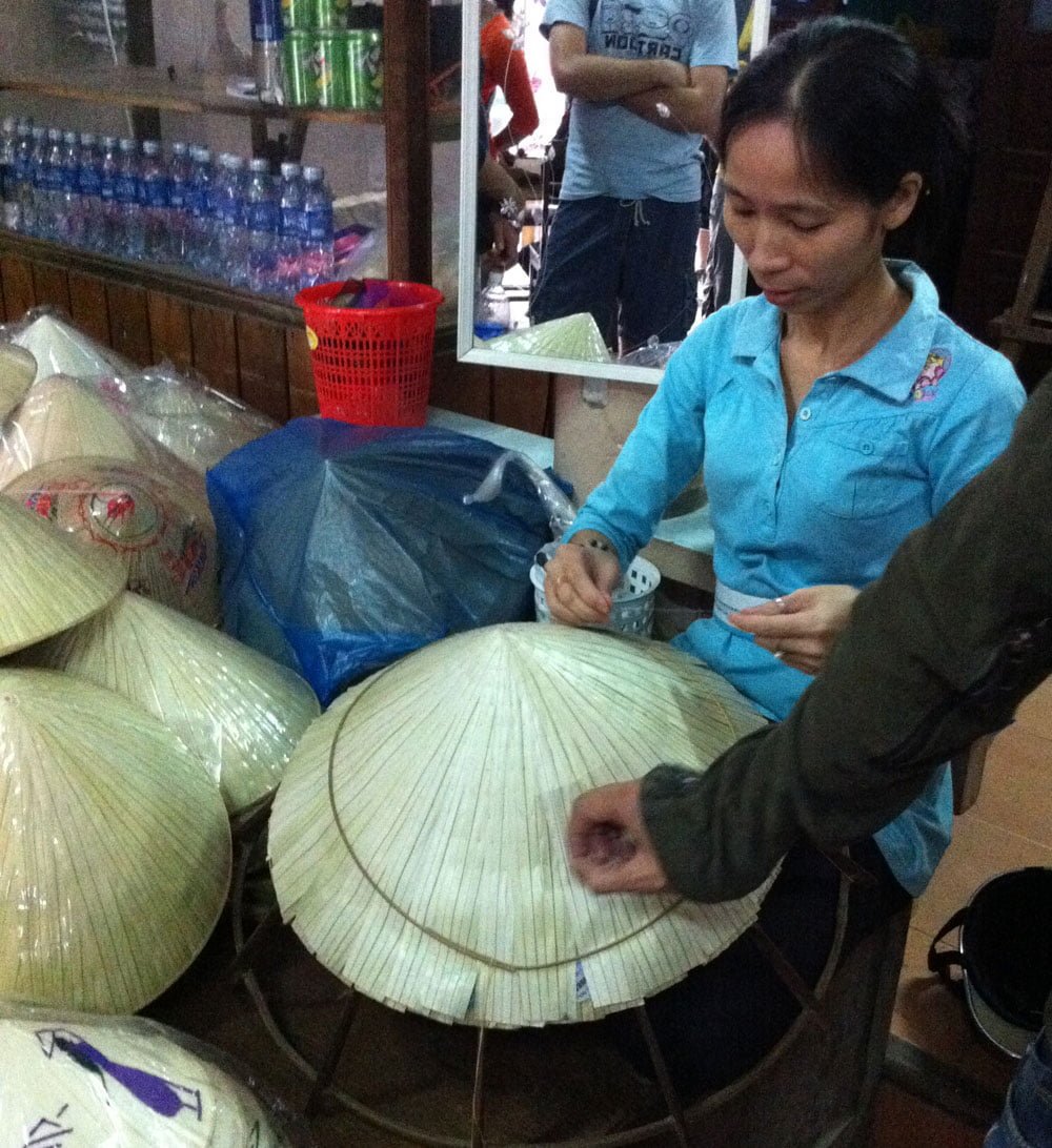 Vietnam Hue Hat Making