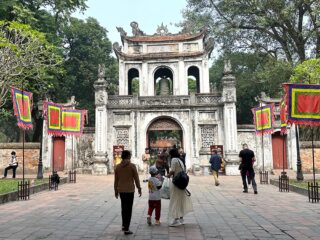 Hanoi Van Mieu Entrance