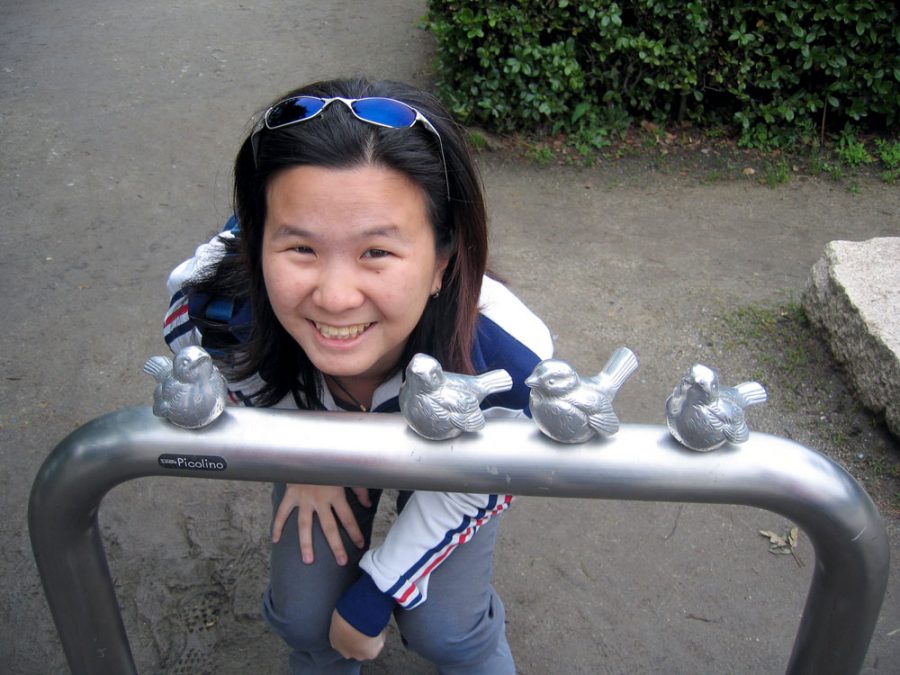 Japan Osaka Castle Birds 2006
