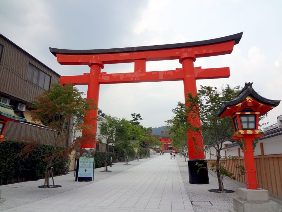 Japan Fushimi Inari Torii Entrance