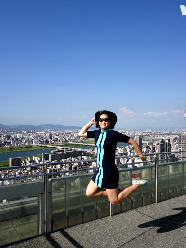 Osaka - Umeda Sky Building Rooftop jumpshot
