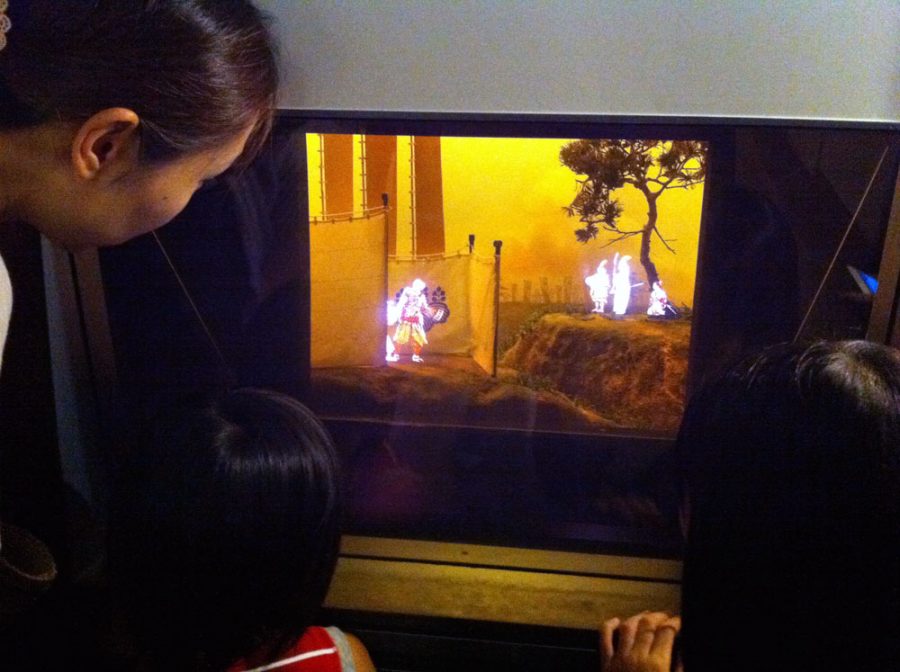 Japan Osaka Castle Hologram Dioramas