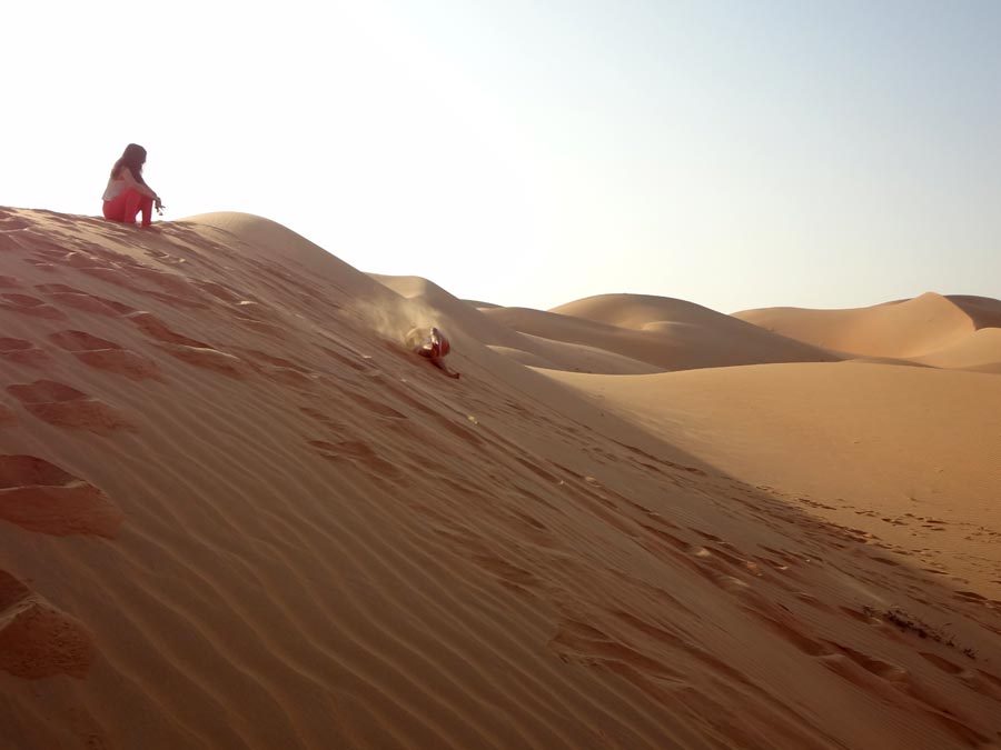 Qasr Al Sarab Sand Dune Rolling