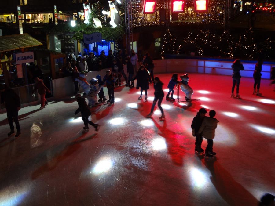 Munich Karlsplatz Ice Skating