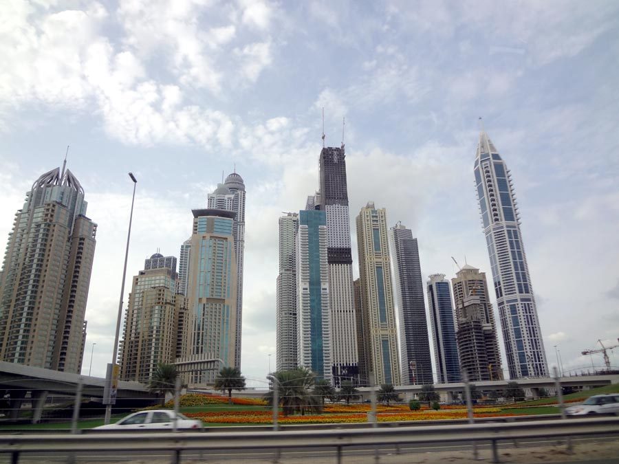 Dubai Buildings Skyline