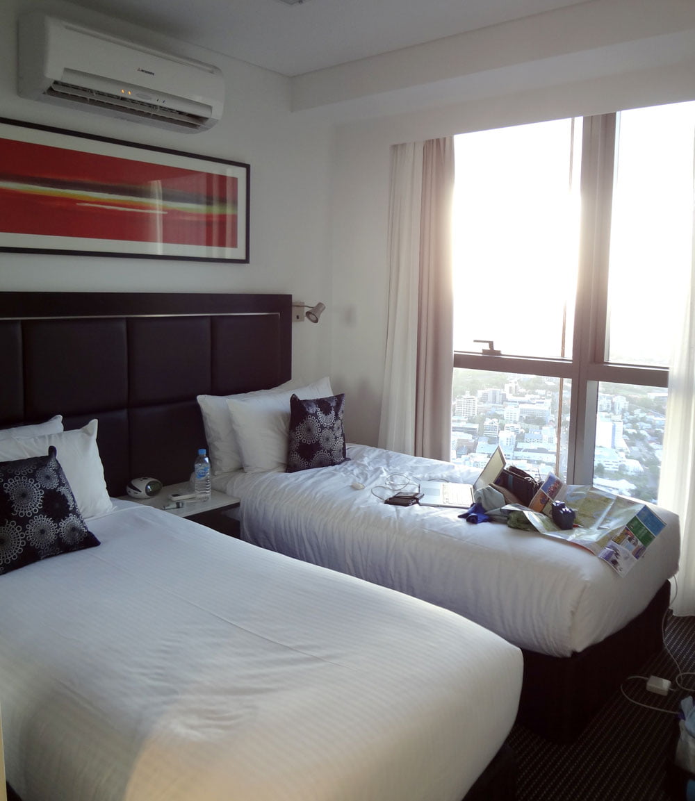 Brisbane Meriton Bedroom