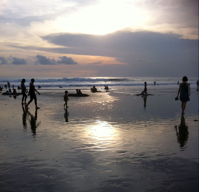 Bali Birthday Trip Seminyak Beach Sunset