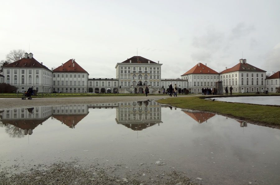 Munich Nymphenburg Palace Reflection