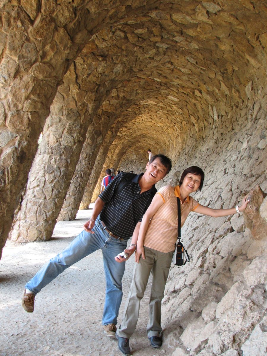 Barcelona Park Guell Parents