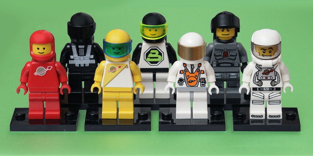 Astronaut Lego space men Pascal Flickr