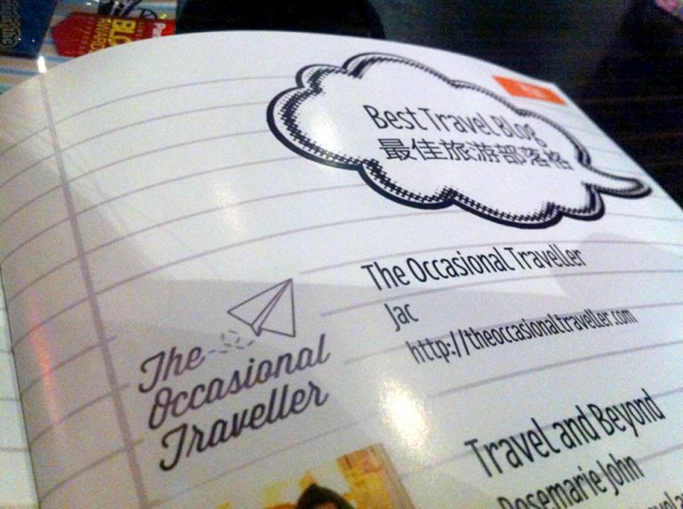 Singapore Blog Awards 2013 Booklet
