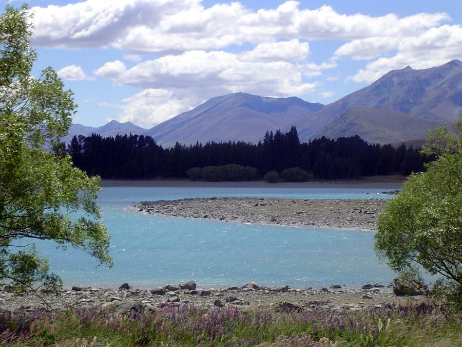 New Zealand Lake Tekapo View