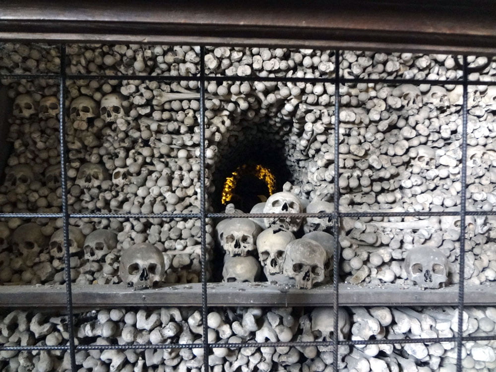 Kutna Hora Sedlec Ossuary Skulls
