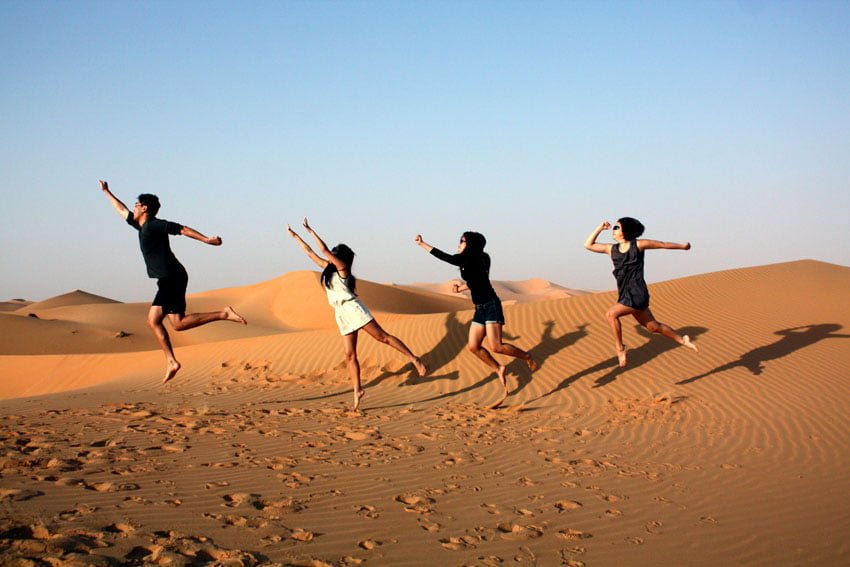 Jac in Liwa Desert, UAE