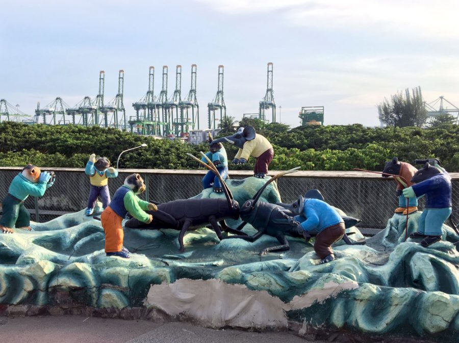 Haw Par Villa Giant Cricket Duel