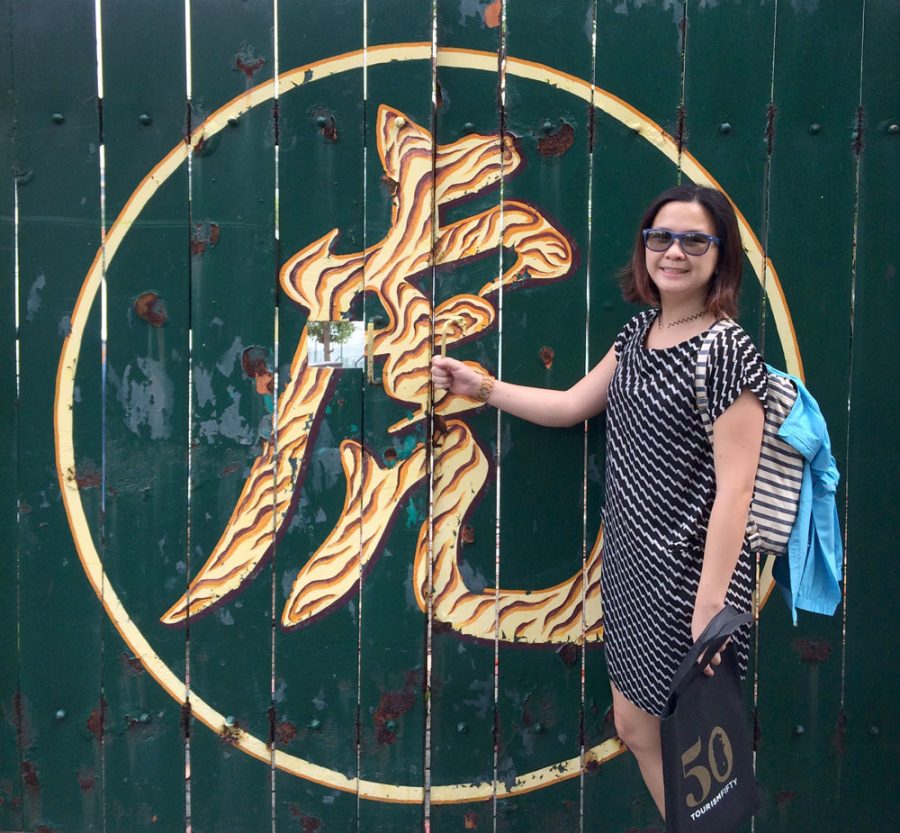 Haw Par Villa Tiger Door